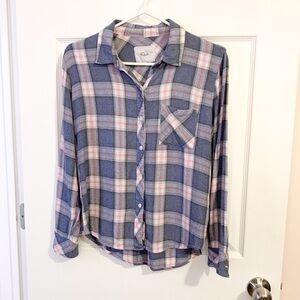 Rails Multicolor Plaid Shirt - size M